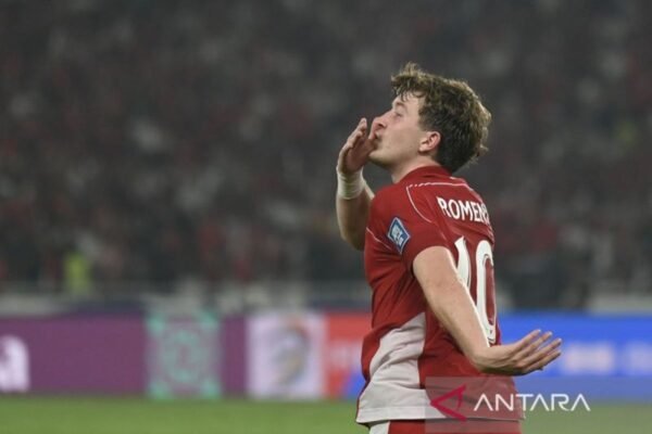 Penalti Ole Romeny Bawa Indonesia Unggul atas China di Setengah Waktu Pertama