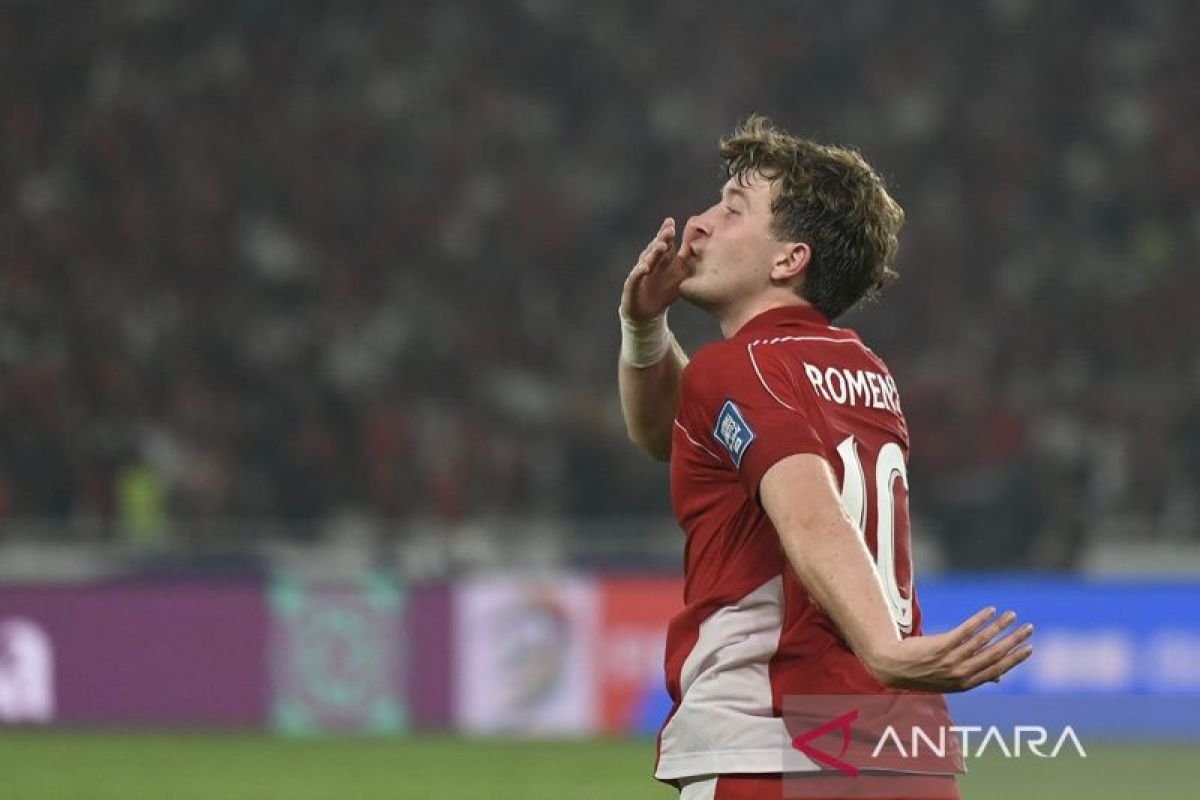 Penalti Ole Romeny Bawa Indonesia Unggul atas China di Setengah Waktu Pertama